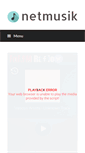 Mobile Screenshot of netmusik.dk