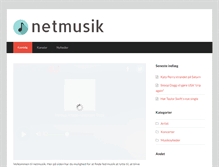 Tablet Screenshot of netmusik.dk